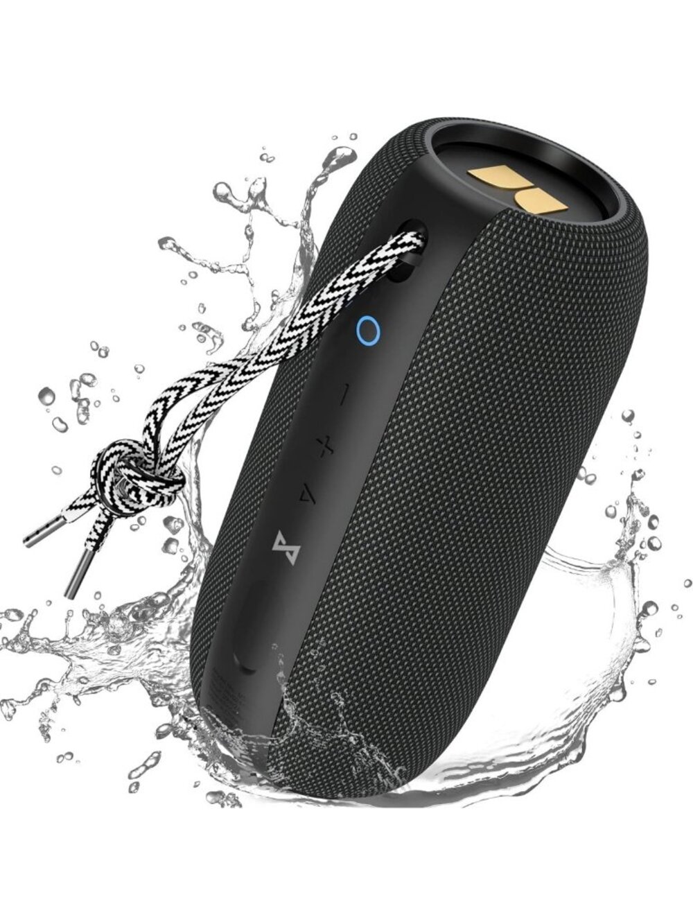 Portable 40W Bluetooth Speaker - 360° Stereo Sound, IPX7 Waterproof, 32H